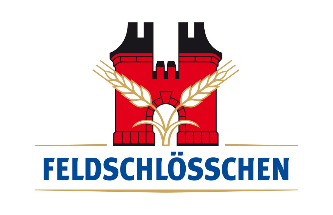 Logo der Feldschlösschen Brauerei. Link führt zur Webseite feldschloesschen.swiss in neuer Tab.