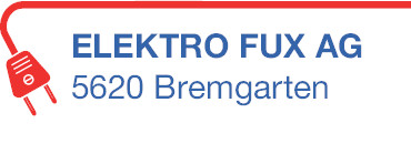 Logo der Elektro Fux. Link führt zur Webseite https://www.fuxag.ch/ in neuem Tab.